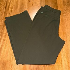 Lululemon Luxtreme Straight-Leg Trouser Pant Women’s Large Green
